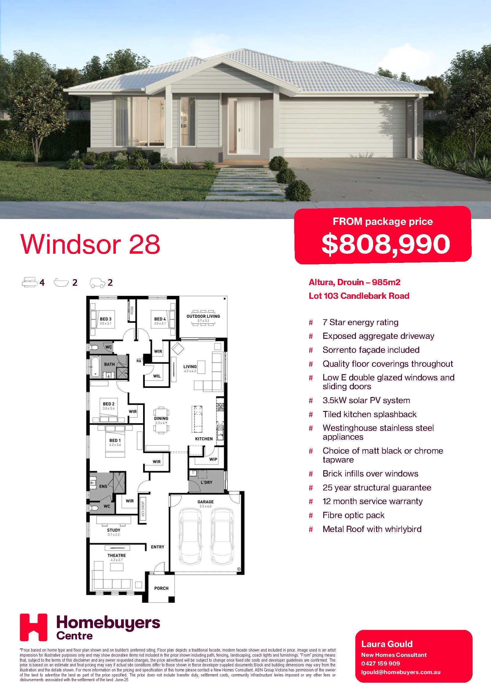 Lot 103 Candlebark Road, Drouin - Windsor 28