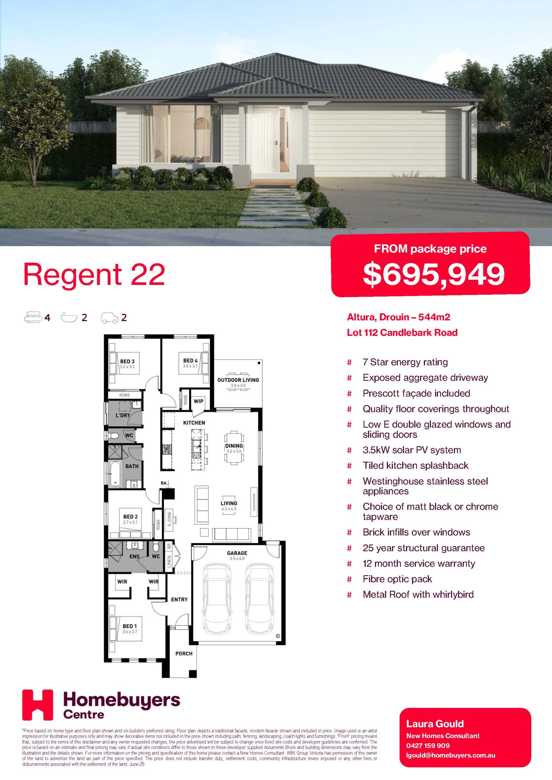 Lot 112 Candlebark Road, Drouin - Regent 22