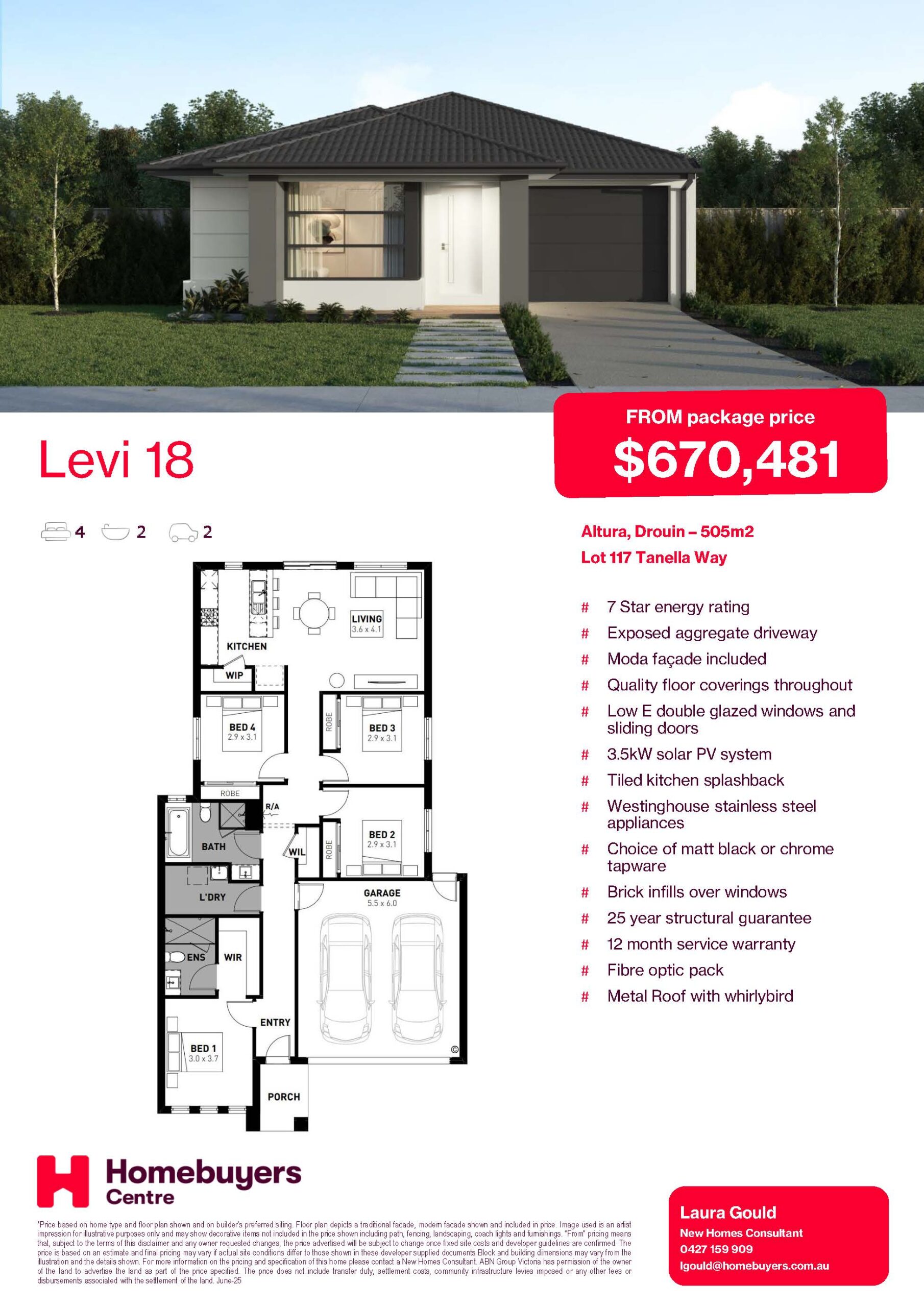 Lot 117 Tenella Way, Drouin - Levi 18