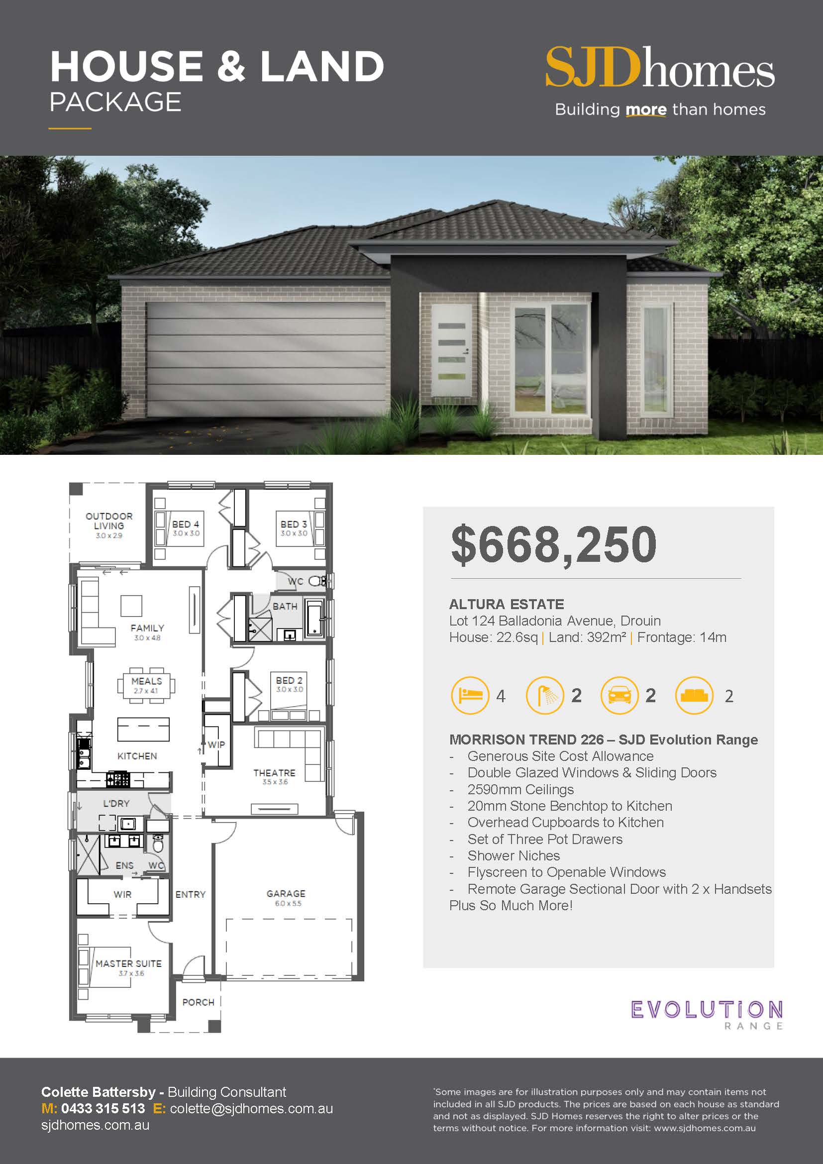 Lot 124 Balladonia Avenue, Morrison Trend 226 Evolution
