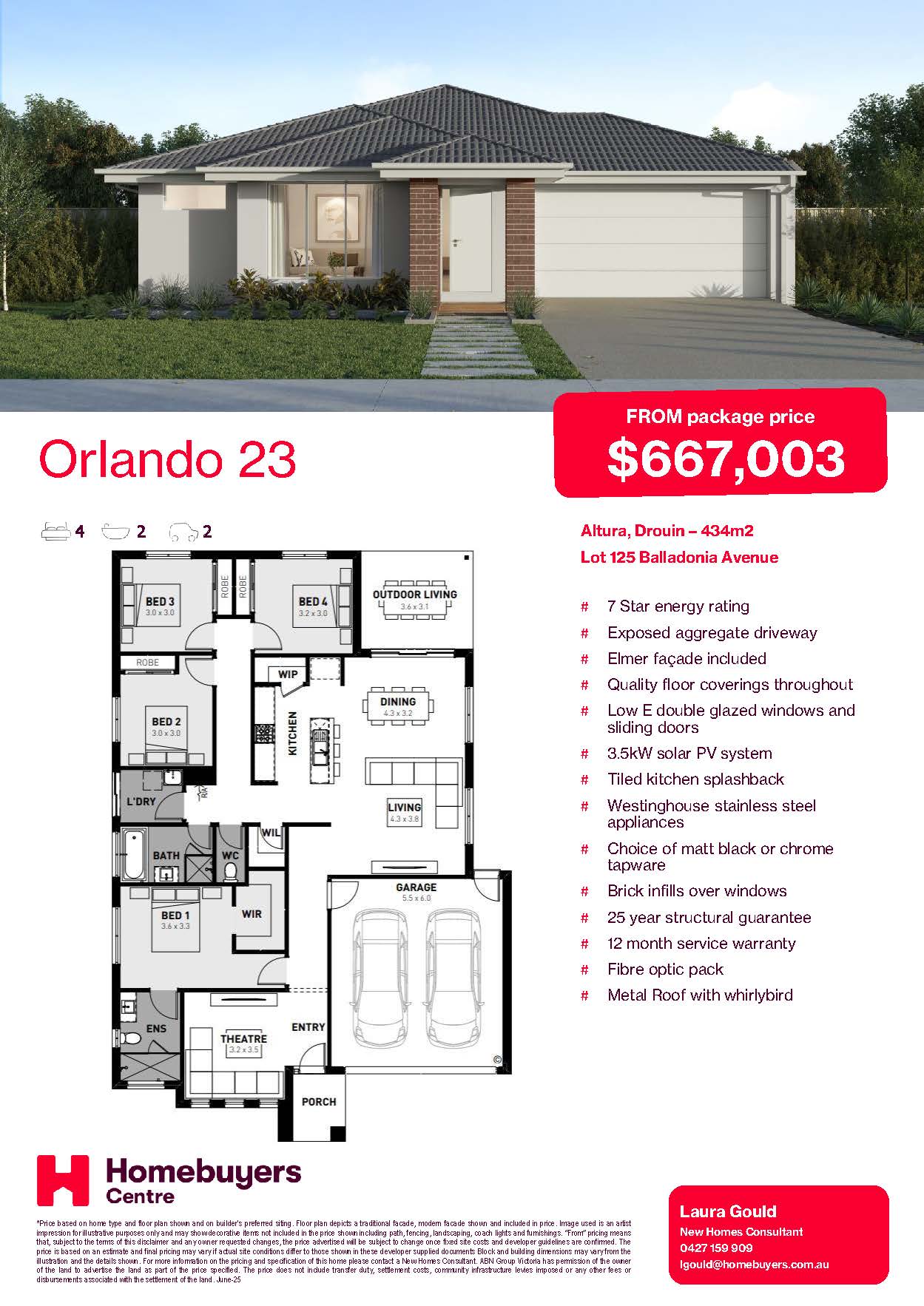 Lot 125 Balladonia Avenue, Drouin - Orlando 23
